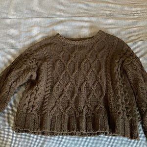 Dark Green Sweater | Charlotte Russe Sweater |